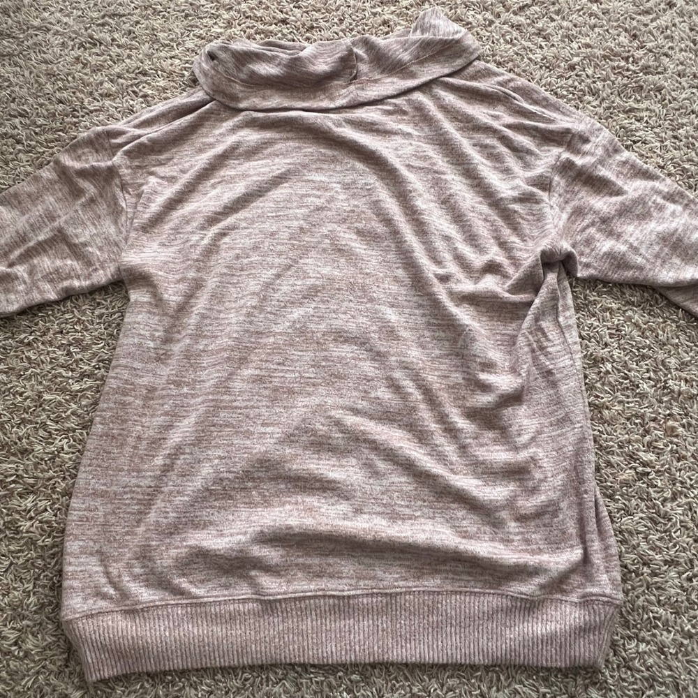 Super Soft by Torrid Size 2 Plush Cowl Neck Sweater Rose Heather‎ Women's Sz XL